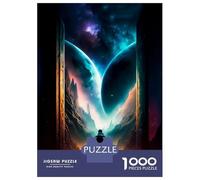 Puzzle 1000 Pièces Doors to Another World Puzzle pour Adultes - Jeu De Réflexion - Décoration Parfaite - Cadeaux Uniques pour Anniversaires Et Noël 38x26cm/1000pcs