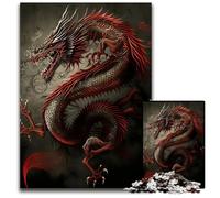 Puzzle 1000 pièces Dragon Volant en Papier Puzzles BrainChallenging DIY Jeu Décoratif Jouet Interactif Familial 1000 PCS (38x26cm)