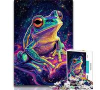 Puzzle 1000 pièces Dream Frog pour Adolescents, Jeu éducatif, décoration Murale, Cadeaux Uniques pour Anniversaire et Noël (50x75cm)
