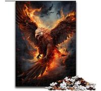 Puzzle 1000 pièces Dream Phoenix en Bois, pour Les 14 Ans et Plus. Jeu de réflexion 50x75cm pour Adolescents, idéal pour Une soirée Jeux en Famille.