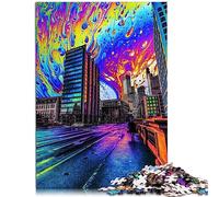 Puzzle 1000 pièces Dreamscape Premium 100% Planche recyclée, Puzzle Durable pour Adultes 26,7 x 37,1 cm