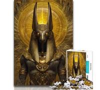 Puzzle 1000 pièces du Dieu égyptien Antique Ra pour Adultes et Adolescents, Jeu éducatif Amusant et Humoristique pour Anniversaire 38x52cm