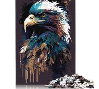 Puzzle 1000 pièces Eagle Art Style 5 pour Adultes Puzzle Difficile Puzzles pour Adultes Activité familiale Puzzles 1000 pièces (75 x 50 cm)