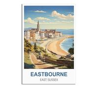 Puzzle 1000 pièces, Eastbourne, East Sussex. Puzzle Classique pour Enfants, Puzzle Stimulant et Difficile pour Adultes et Adolescents, 70 x 50 cm.