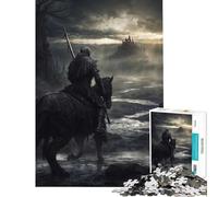 Puzzle 1000 pièces Échos de l'oubli Jeu addictif pour cultiver la Patience Jeux relaxants Analyse et logique Cadeau Artistique (Dimensions 50x75cm)