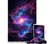 Puzzle 1000 pièces Éclosion Céleste pour Adultes Bien-être Mental,Loisirs et Plaisir Bords Nets Cadeau de Noël Unique (38x26cm)