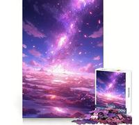 Puzzle 1000 pièces Éclosion Céleste pour Adultes Bien-être Mental,Loisirs et Plaisir Bords Nets Cadeau de Noël Unique (50x75cm)