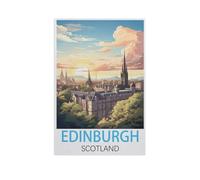 Puzzle 1000 Pièces，Edimbourg Écosse，Bois Puzzles Dagogique Jeu Enfant 1000 Pieces 1000 Piece（75x50cm）-FP24