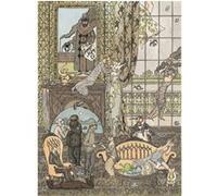 Puzzle 1000 Pièces : Edward Gorey : Frawgge Mfrg Co, Pomegranate G