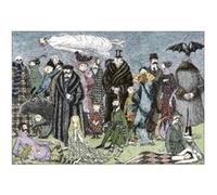 Puzzle 1000 Pièces : Edward Gorey : Oeuvre sans titre, Pomegranate G