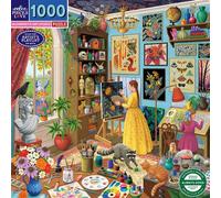 Puzzle 1000 pièces Eeboo Alchemist’s Artist Studio