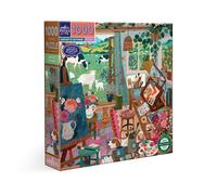 Puzzle 1000 pièces Eeboo Artist’s Cottage