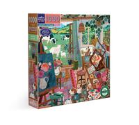 Puzzle 1000 pièces Eeboo Artist's Cottage