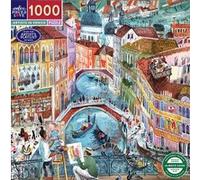 Puzzle 1000 pièces Eeboo Artists in Venise