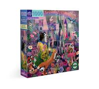 Eeboo Puzzle Cat and The Castle 1000 pièces