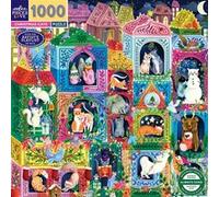 Puzzle 1000 pièces Eeboo Christmas Cats