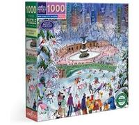 Piece & Love Puzzle 1000 pièces New York City Skaters – Adulte, carton 58,5 x 58,5 cm