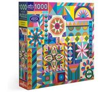 Eeboo Puzzle Sunshine Garden 1000 pièces