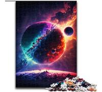 Puzzle 1000 pièces Effondrement des planètes Puzzle en Carton, avec Jeu interactif Familial, pour Les 14 Ans et Plus 1000 pièces(26x38cm)
