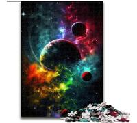 Puzzle 1000 pièces Effondrement des planètes Puzzles en Carton Cadeau Parfait pour Les Anniversaires, Noël, Halloween, Thanksgiving, Pâques Taille 38x26cm