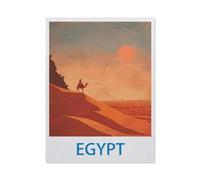 Puzzle 1000 Pièces，Égypte，pour Adultes Adolescents Scies Sauteuses 1000 Pièces Idéal pour La Relaxation Méditation Passe-Temps Cadeau d'anniversaire（38x26cm）-X97