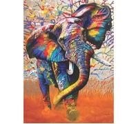 Puzzle 1000 pièces Eléphant coloré - ANATOLIAN - Adulte - A partir de 12 ans