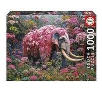 Puzzle 1000 pièces : ÉLÉPHANT FLEURI G