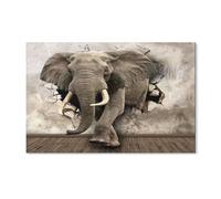 Puzzle 1000 Pièces Éléphant - Jeu Éducatif pour Adultes, Joli Cadeau d'Assemblage (50x70cm) - F33