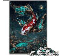 Puzzle 1000 pièces Éléphant Mystérieux pour Adultes et Adolescents, à partir de 14 Ans, décoration Murale, Cadeaux Uniques pour Anniversaire et Noël (26x38cm)