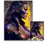 Puzzle 1000 pièces « Elle est Notre héroïne » - Décoration à Faire soi-même, défi cérébral, pour Adultes, Famille, Cadeau de Vacances 26x38cm/10,23x14,96 Pouces