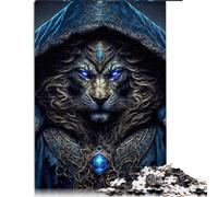 Puzzle 1000 pièces en Bois de Tigre Noble pour Adultes et Enfants à partir de 12 Ans, activités Amusantes à la Maison, Cadeau d'anniversaire, Cadeaux de Voyage, Taille : 50 x 75 cm