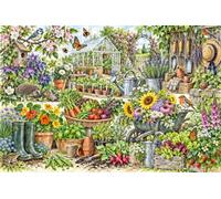 Puzzle 1000 pièces en Bois Encyclopédie illustrée du Jardin