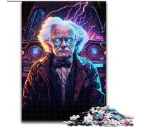 Puzzle 1000 pièces en Bois « Le Père Noël », idéal pour Les Anniversaires, Noël et Halloween 50x75cm, idéal pour la décoration intérieure, l'entraînement cérébral et Les fêtes de Fin d'année