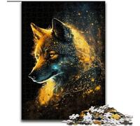 Puzzle 1000 pièces en Bois, Pervers doré, Casse-tête Stimulant pour Adolescents, soirée de Jeux en Famille, 1000 pièces(50x75cm)