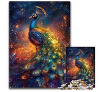 Puzzle 1000 pièces en Bois représentant Le Monde Animal Africain Un Casse-tête Stimulant pour Les Adolescents, Une soirée de Jeux en Famille Amusante 50x75cm