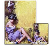 Puzzle 1000 pièces en Bois représentant Un Magnifique otage. Idéal pour Les Adolescents et Les collectionneurs. Cadeau de Voyage idéal pour Toute la Famille. 1000 pièces (75x50cm).