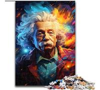 Puzzle 1000 pièces en Bois représentant Un Scientifique psychédélique pour Noël, Halloween, Pâques et Le Nouvel an 1000 pièces(50x75cm)