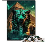 Puzzle 1000 pièces en Bois représentant Une bête Mythique, Taille 50x75cm, pour Adolescents et Famille - Jeu de réflexion à Faire soi-même