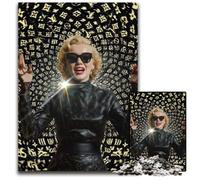 Puzzle 1000 pièces en Carton, Art psychédélique, décoration à Faire soi-même, défi cérébral, pour Adultes, Famille, Cadeau de Vacances 26x38cm