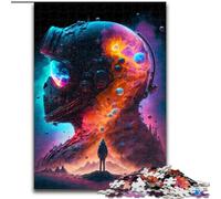 Puzzle 1000 pièces en Carton « Je suis Le Cosmos », Un Casse-tête Stimulant pour Les Adolescents, Une soirée de Jeux en Famille Amusante, Taille 38x26cm