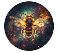 Puzzle 1000 pièces en Carton Motif Abeilles de la Galaxie, idéal pour Les Anniversaires, Halloween, Thanksgiving et Pâques (67,5 x 67,5 cm)