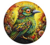 Puzzle 1000 pièces en Carton Motif Moineau Vert : Un Casse-tête Stimulant pour Les Adolescents, Une soirée de Jeux en Famille Amusante (67,5 x 67,5 cm)