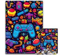 Puzzle 1000 pièces en Carton pour Adultes, Jeu de Couleurs, Casse-tête Stimulant à Faire soi-même, idéal pour la Famille ou comme Cadeau décoratif, 26x38cm / 10,23x14,96 Pouces