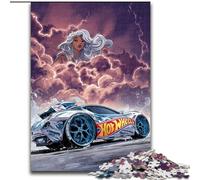 Puzzle 1000 pièces en Carton représentant Une Voiture de Sport de Type « Bande dessinée Storm » (26x38cm), décoration d'intérieur, Jeu de réflexion pour Adolescents et interactions familiales