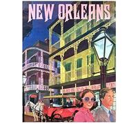 Puzzle 1000 pièces en Papier, Affiche de Voyage de la Nouvelle-Orléans, Jouet éducatif Anti-Stress pour Toute la Famille, Ga80Ec, 38 x 26 cm