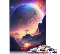 Puzzle 1000 pièces, enchantement céleste, Jeu éducatif, décoration familiale, pour Adultes (75 x 50 cm)