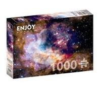Puzzle 1000 pièces Enjoy - Amas d'étoiles dans la Voie Lactée multicolore