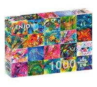 Puzzle 1000 pièces ENJOY - Magie Animale multicolore G