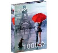 Puzzle 1000 pièces ENJOY - Paris à Deux multicolore G
