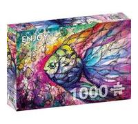 Puzzle 1000 pièces ENJOY - Poissons multicolore G
